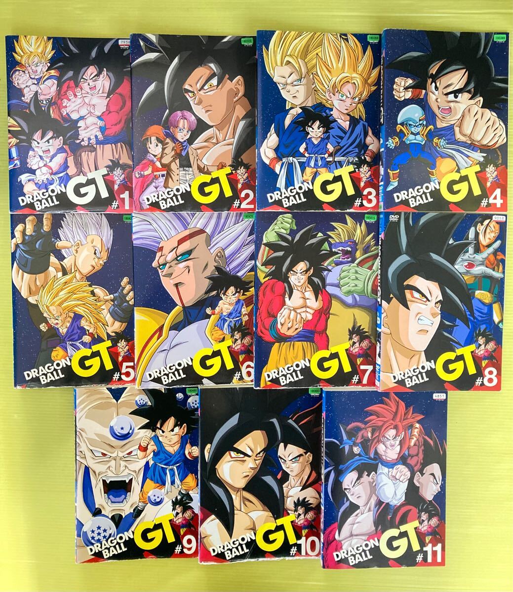 DRAGON BALL GT 10巻セット 管理番号13587 DVD レンタル落ち アニメ
