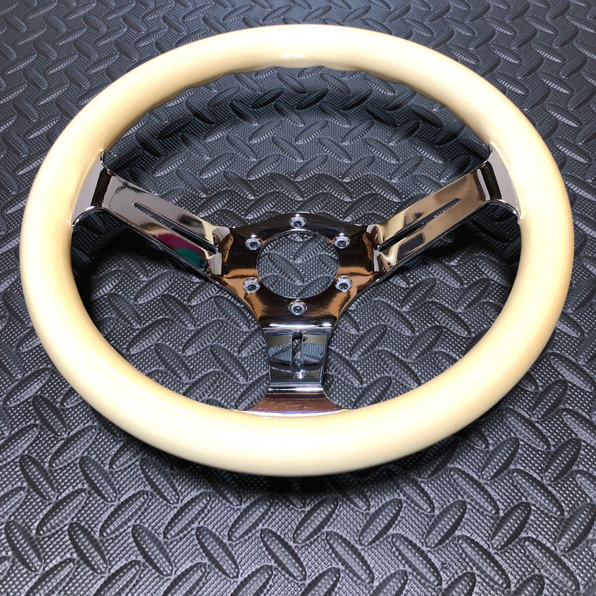 Yahoo!オークション -「ウッドステアリング ホワイト」(ステアリング