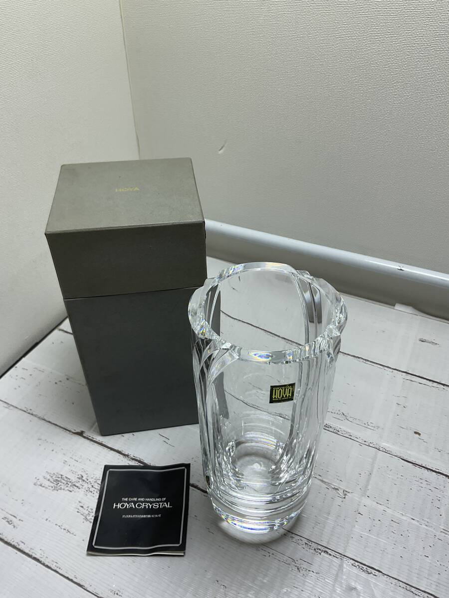Yahoo!オークション -「hoyaクリスタル 花瓶」(クリスタルガラス