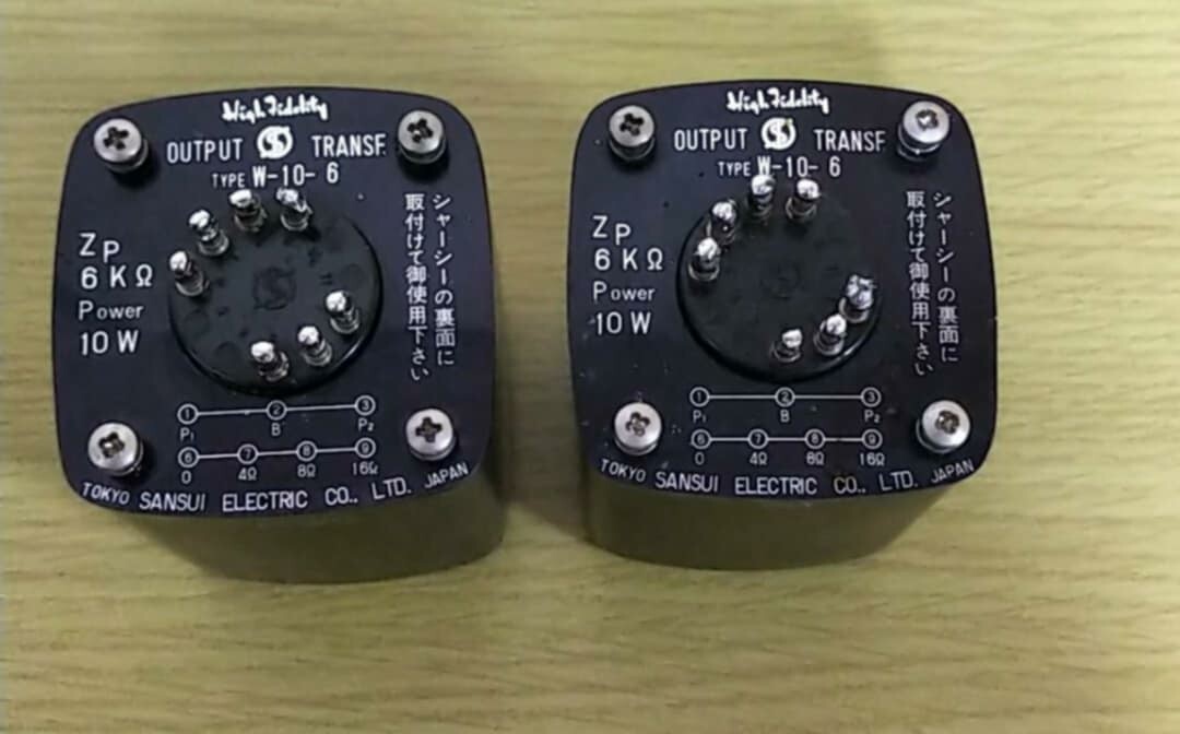 山水/トランス/W15-6 山水/トランス/W15-6 サンスイ W15-6 出力