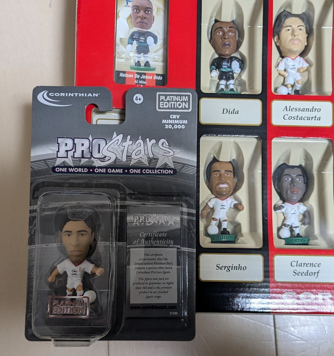 コリンシアン プロスターズ Prostars サッカーフィギュア ヘッド