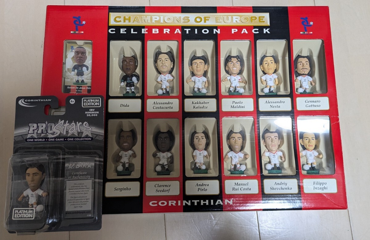 コリンシアン プロスターズ Prostars サッカーフィギュア ヘッド