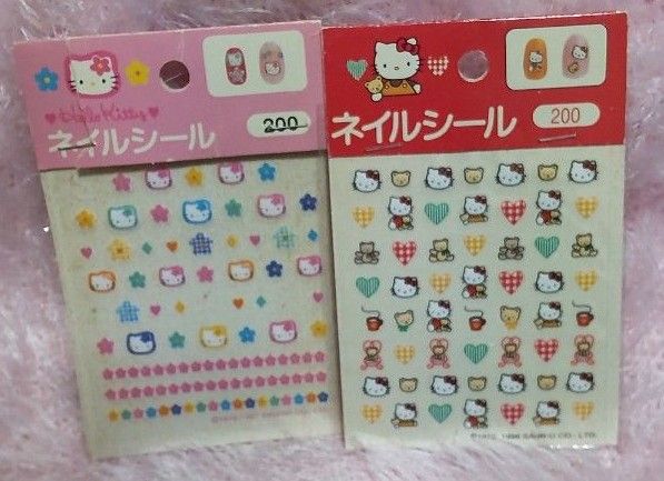 キティ シール帳 手帳 6穴 さくらんぼ 平成レトロ レトロ 平成女児