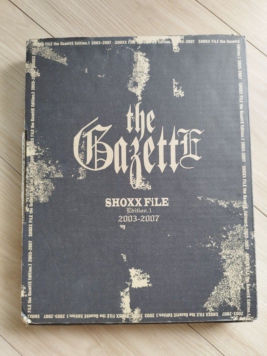 the GazettE SHOXX FiLE Edition 1 2003-2007｜Yahoo!フリマ（旧PayPay