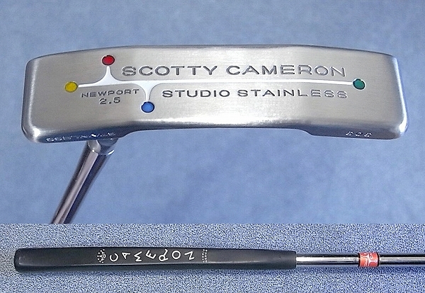 スコッティ・キャメロン スタジオ ステンレス ニューポート 2 パター