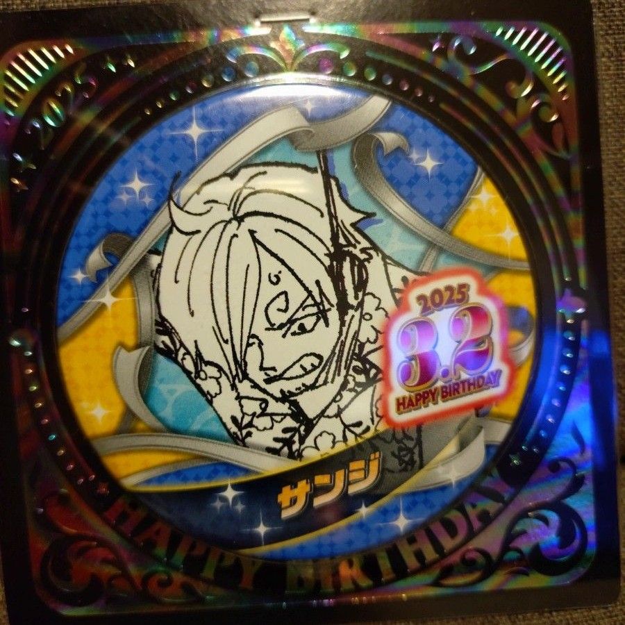 ワンピース サンジ バースデー缶バッジ セット｜Yahoo!フリマ（旧