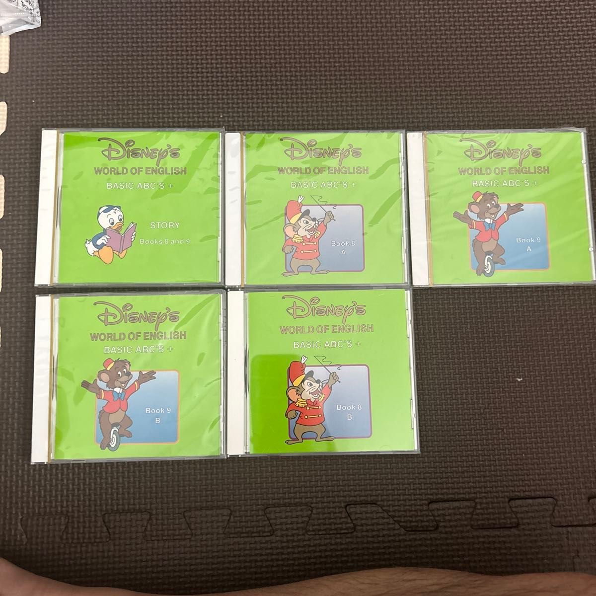 ディズニー英語システム 英語ソングCD 歌詞ブック ワールドファミリー