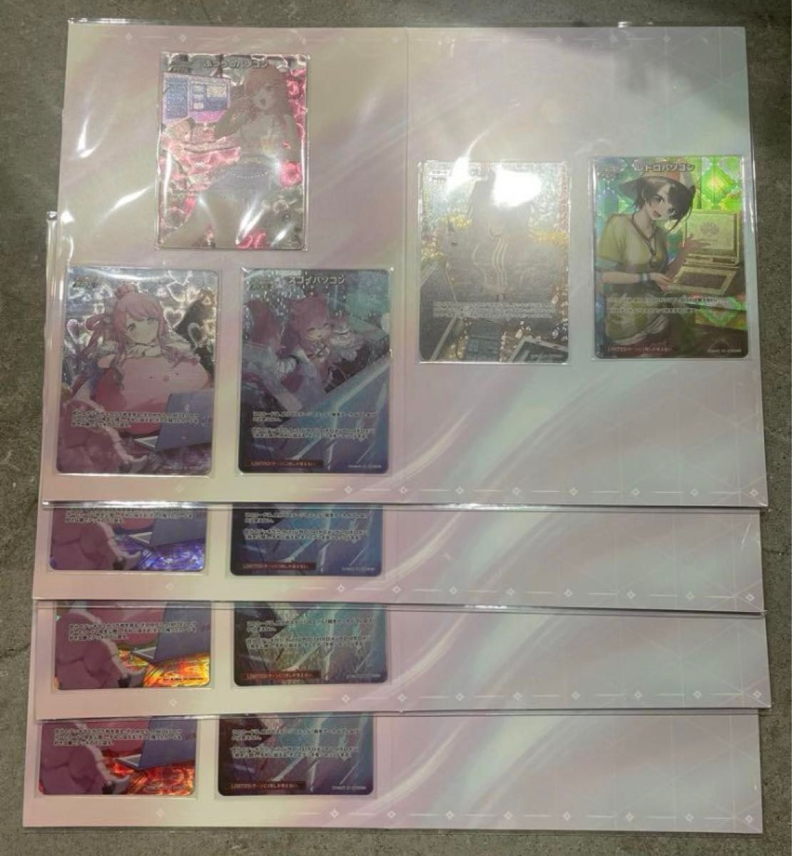 ブシロード配布 箔押し ホロライブ エキスポ 2025 EXPO ヴァイス