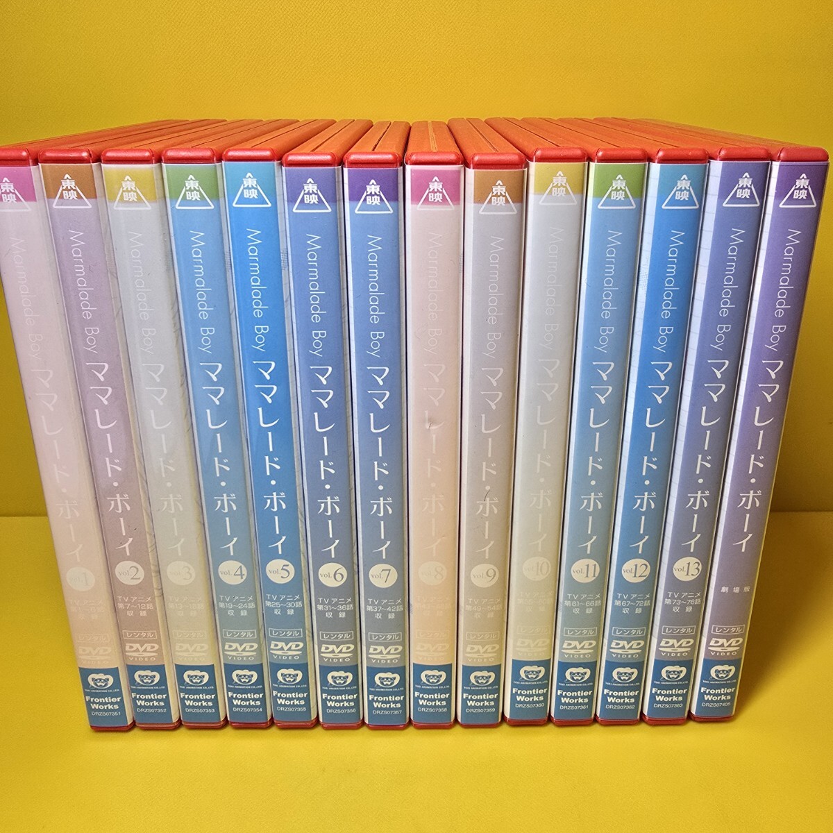 新品ケース交換済 遊戯王デュエルモンスターズ全56巻+劇場版3巻 DVD全