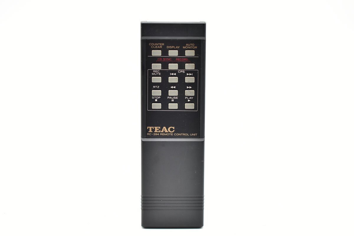 ティアック TEAC カセットデッキ純正リモコン RC-557 ティアック TEAC
