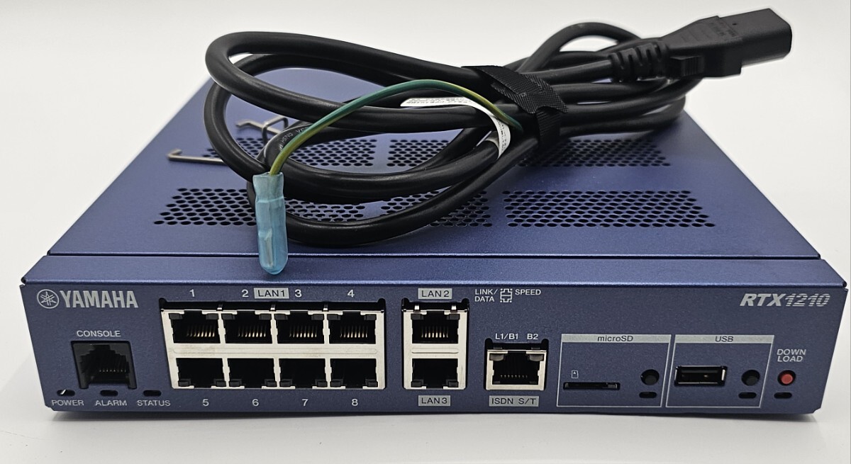YAMAHA ヤマハ ギガアクセスVPNルーター RTX1210 初期化済み ＃YAMAHA