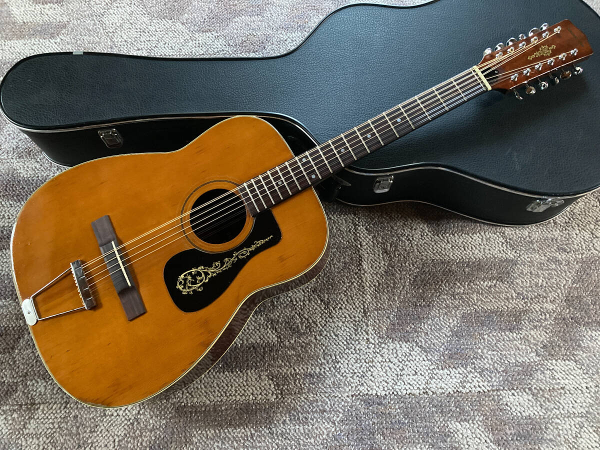 ジャパンヴィンテージ 12弦 ギター KASUGA 春日 W-13 新品弦 ジャパン