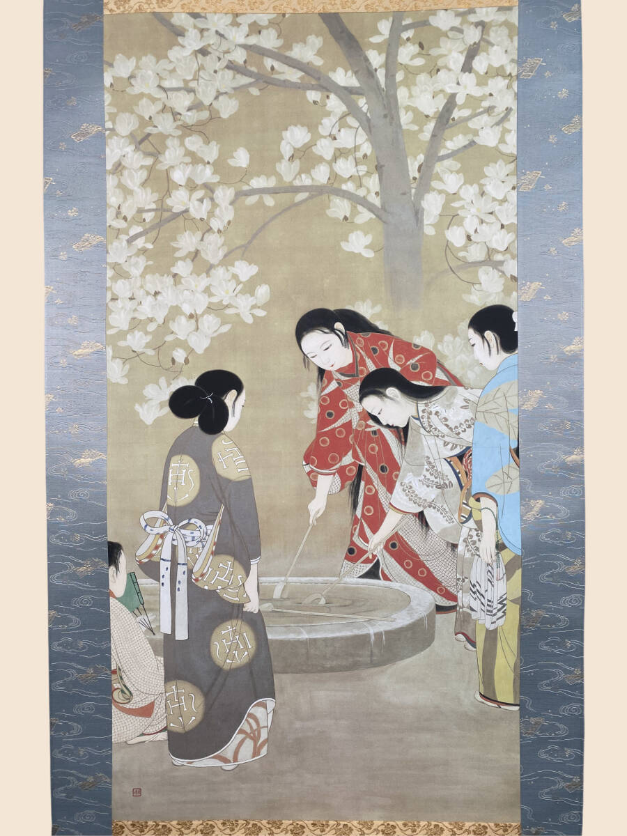 Yahoo!オークション -「掛け軸 小林古径」の落札相場・落札価格