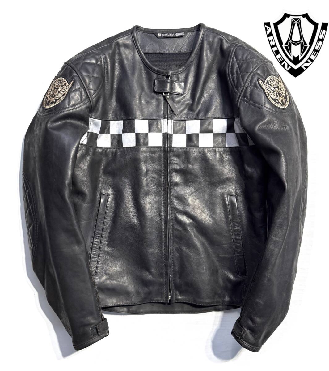 2026年最新】Yahoo!オークション -アレンネス レザージャケットの中古