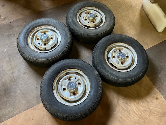 Yahoo!オークション -「旧車 ホイール 10インチ」(純正品) (4穴)の落札