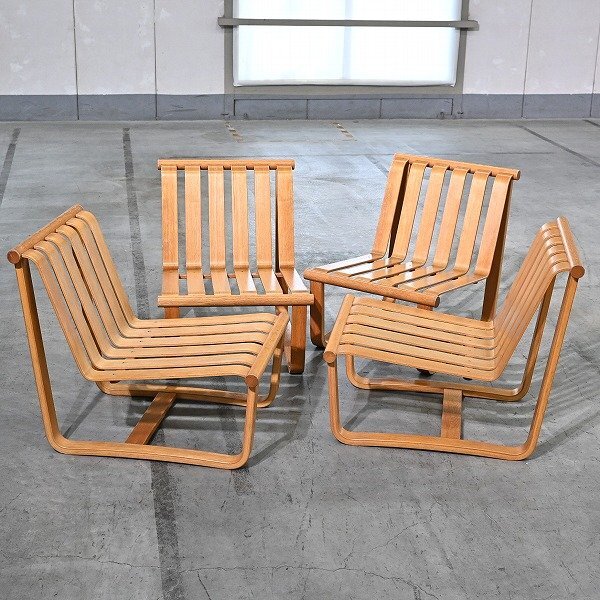 天童木工 ヴィンテージ イージーチェア ② 当時物 ラウンジチェア 坂倉