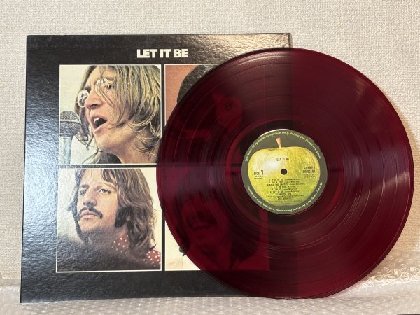 Yahoo!オークション -「ビートルズ レコード 赤盤」(LET IT BE