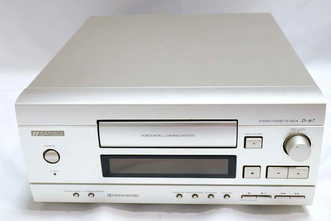 Yahoo!オークション -「sansui α-7」(カセットデッキ) (オーディオ機器