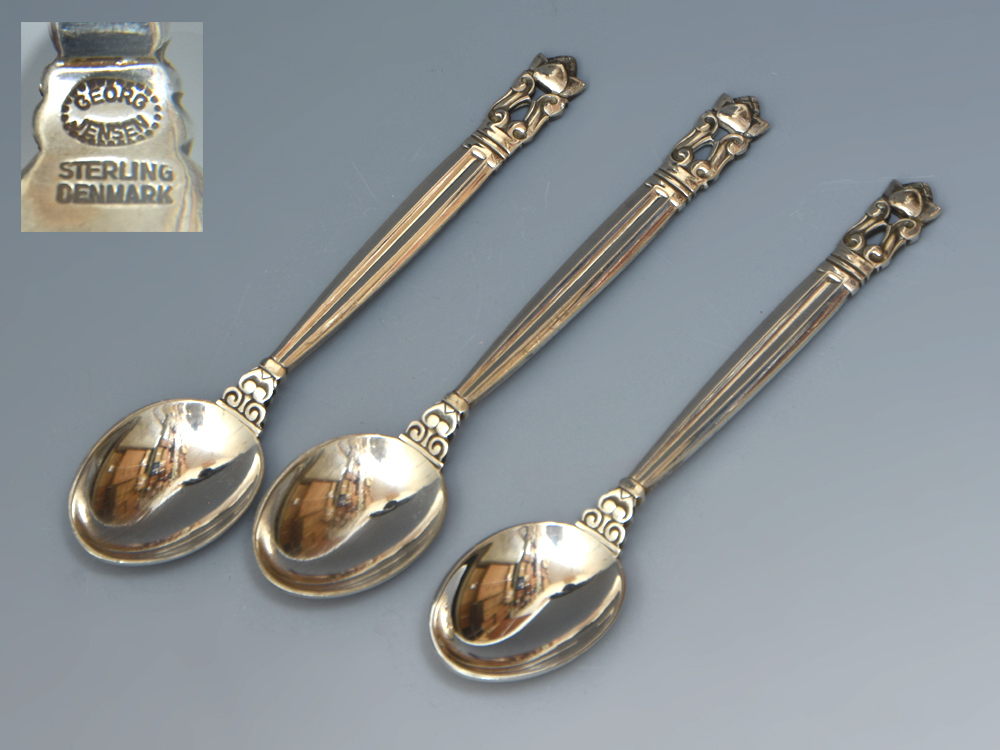 Yahoo!オークション -「ジョージジェンセン スプーン」の落札相場