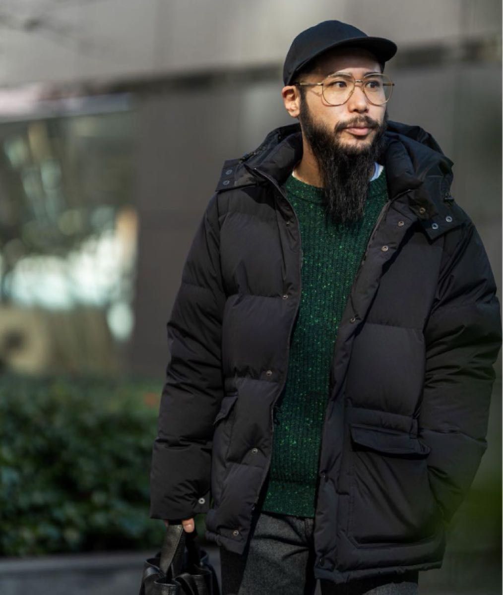 極美品 ノースフェイス ブルックスレンジライトパーカ ダウン 小栗旬