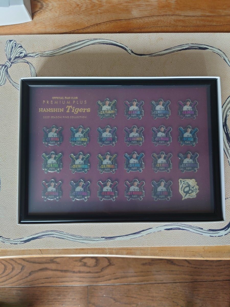 阪神タイガース／FC限定 新作2025ファンクラブ応援デーピンズ【6回目