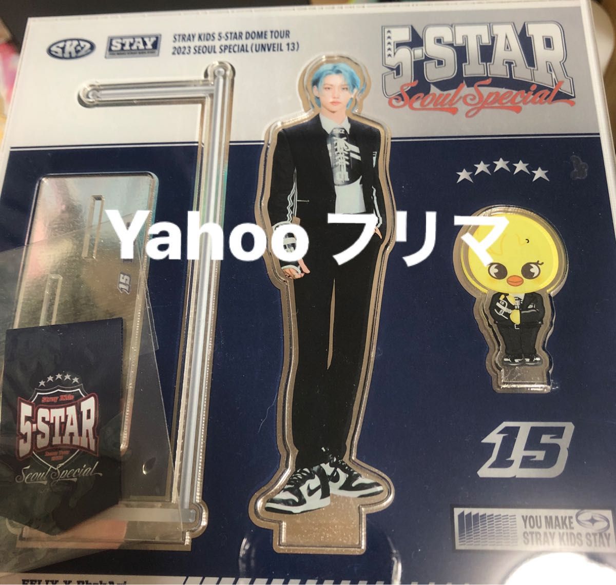 Stray Kids スキズ展覧会 ランダムミニアクリルスタンド チャーム