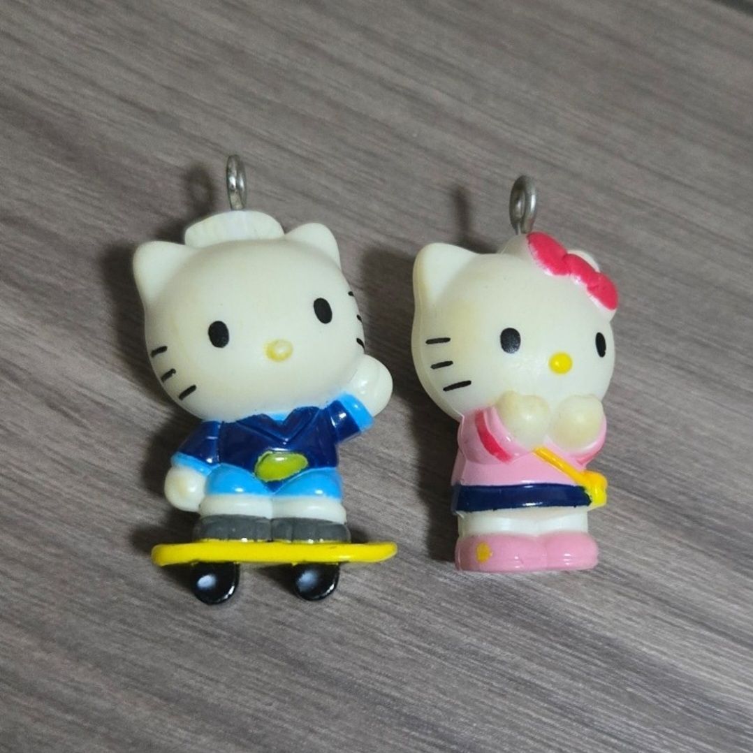 ハローキティ ダニエル カバヤ キュートカップル キーホルダー 平成