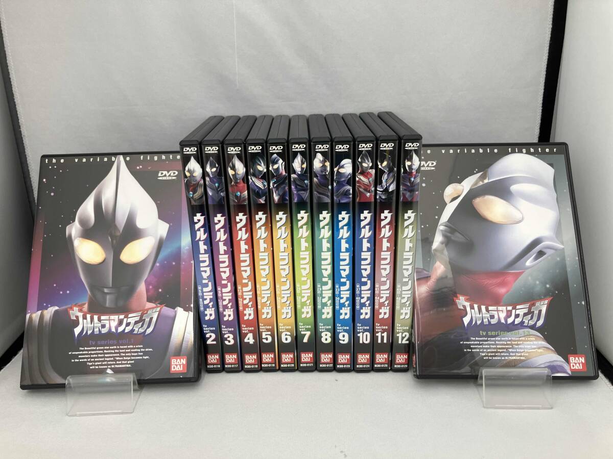 Yahoo!オークション - ウルトラマンティガ Vol.1~13 DVD [全13巻セット