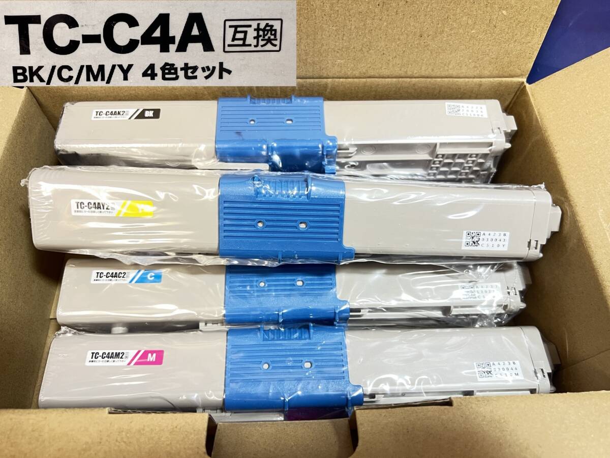 純正 OKIトナーカートリッジ(大) TC-C4A 4色セット No 2｜Yahoo