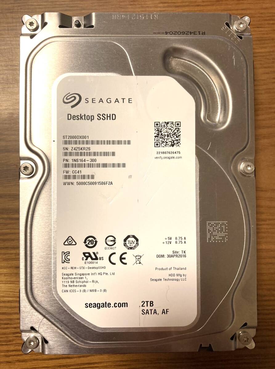 2026年最新】Yahoo!オークション -2tb seagate sshdの中古品・新品・未