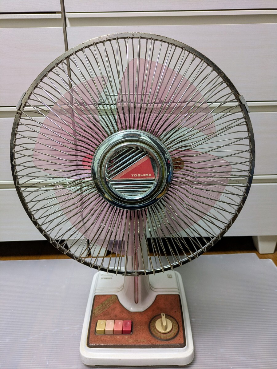 Yahoo!オークション -「扇風機 レトロ ピンク」の落札相場・落札価格