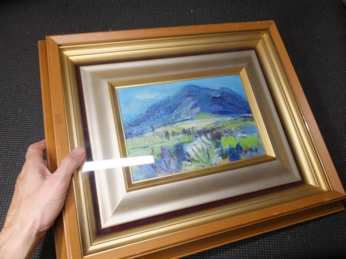 伊藤慶之助 絵画 1938年作品 北海道の秋(札幌) 油絵 価格相談OK 【公式