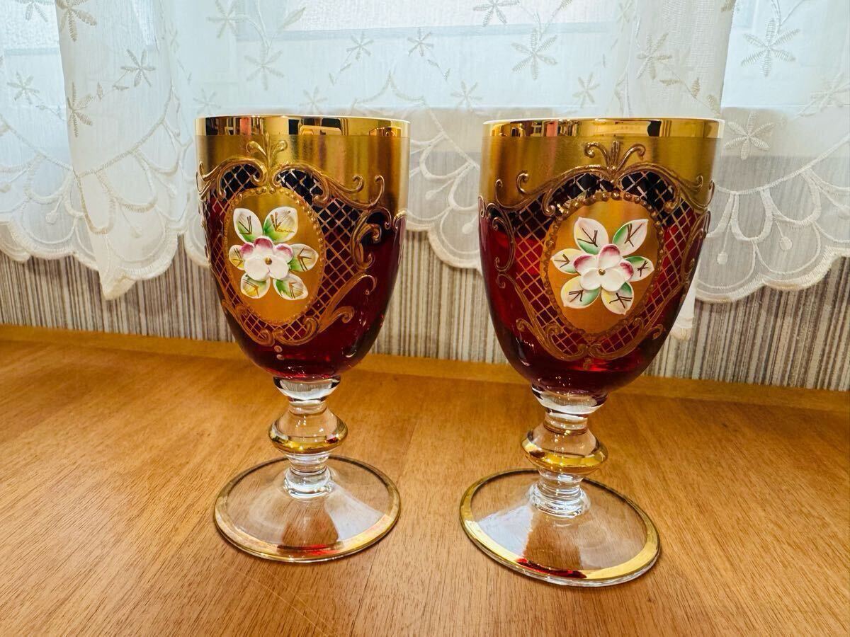 Yahoo!オークション -「ベネチアングラス セット」(工芸品) の落札相場