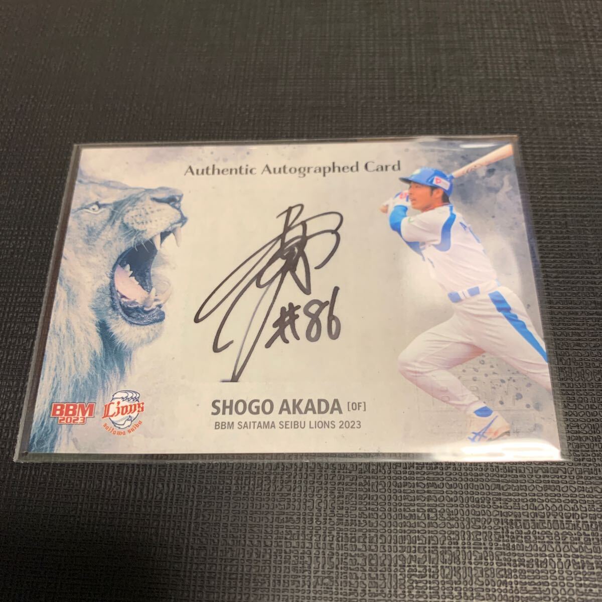 西武ライオンズ 赤田将吾選手 直筆サイン色紙 西武ライオンズ 赤田将吾