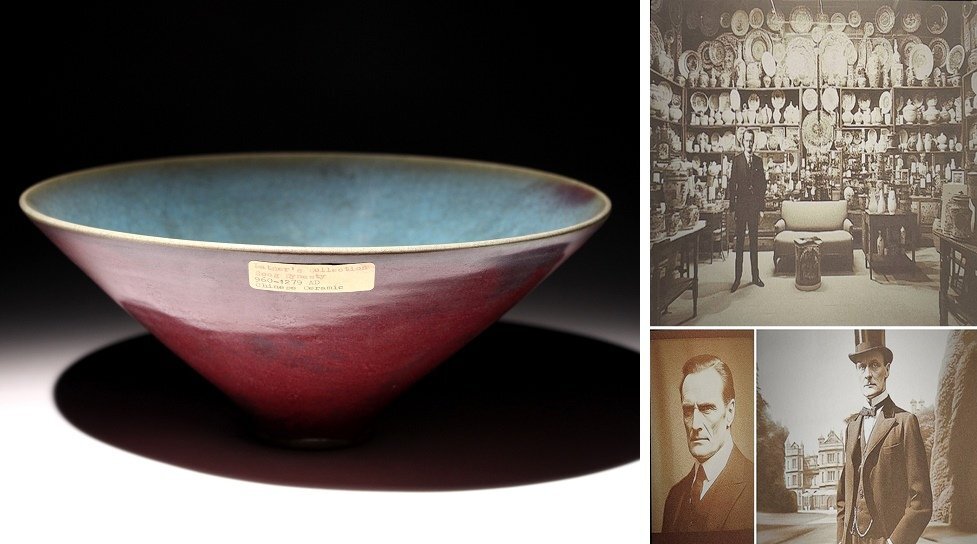 鉢□鈞窯 古い青磁 平鉢 希少 菓子器 古碗 古玩 唐物 時代物