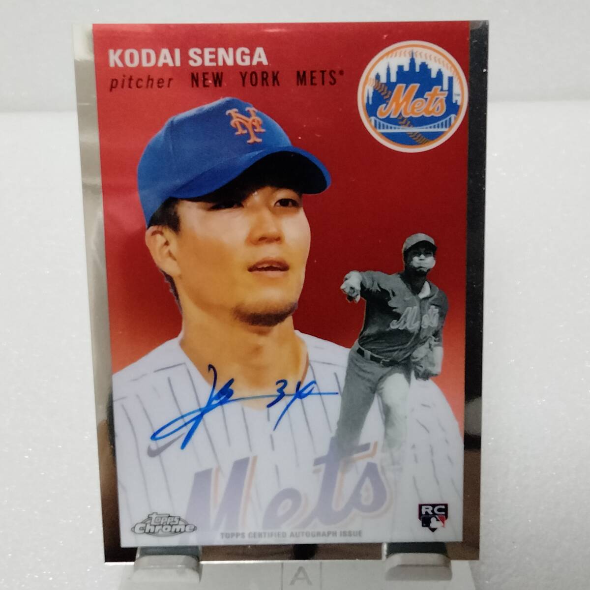 千賀滉大 サインカード 25枚限定 千賀直筆カード 千賀滉大 直筆サイン