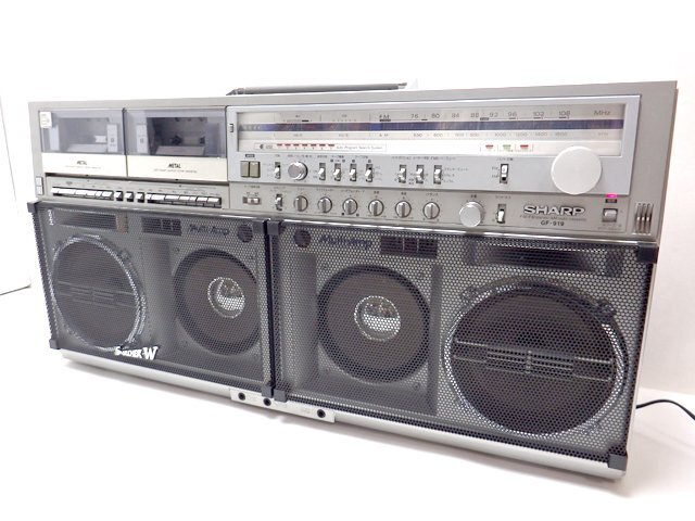 Yahoo!オークション -「sharp gf-919」(カセットデッキ) (オーディオ