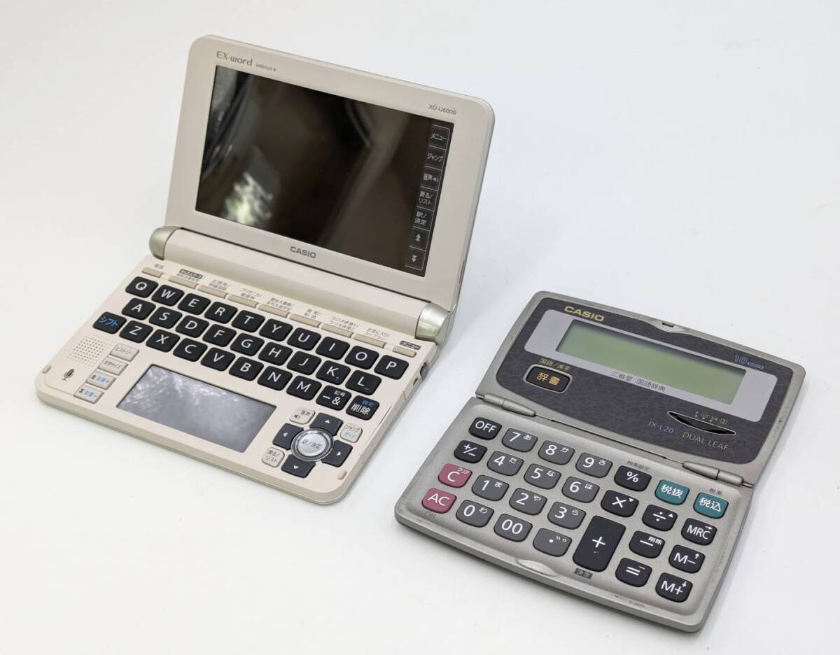 Yahoo!オークション -「カシオ 電子辞書 xd-u6000」の落札相場・落札価格