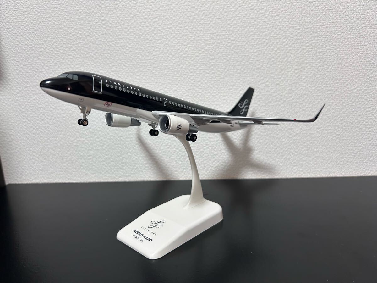 スターフライヤー A320 1/150 モデルプレーン スターフライヤー A320 1