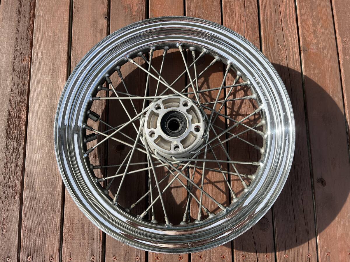 ハーレー 16インチリアホイール アクスルシャフト付き ハーレー 16