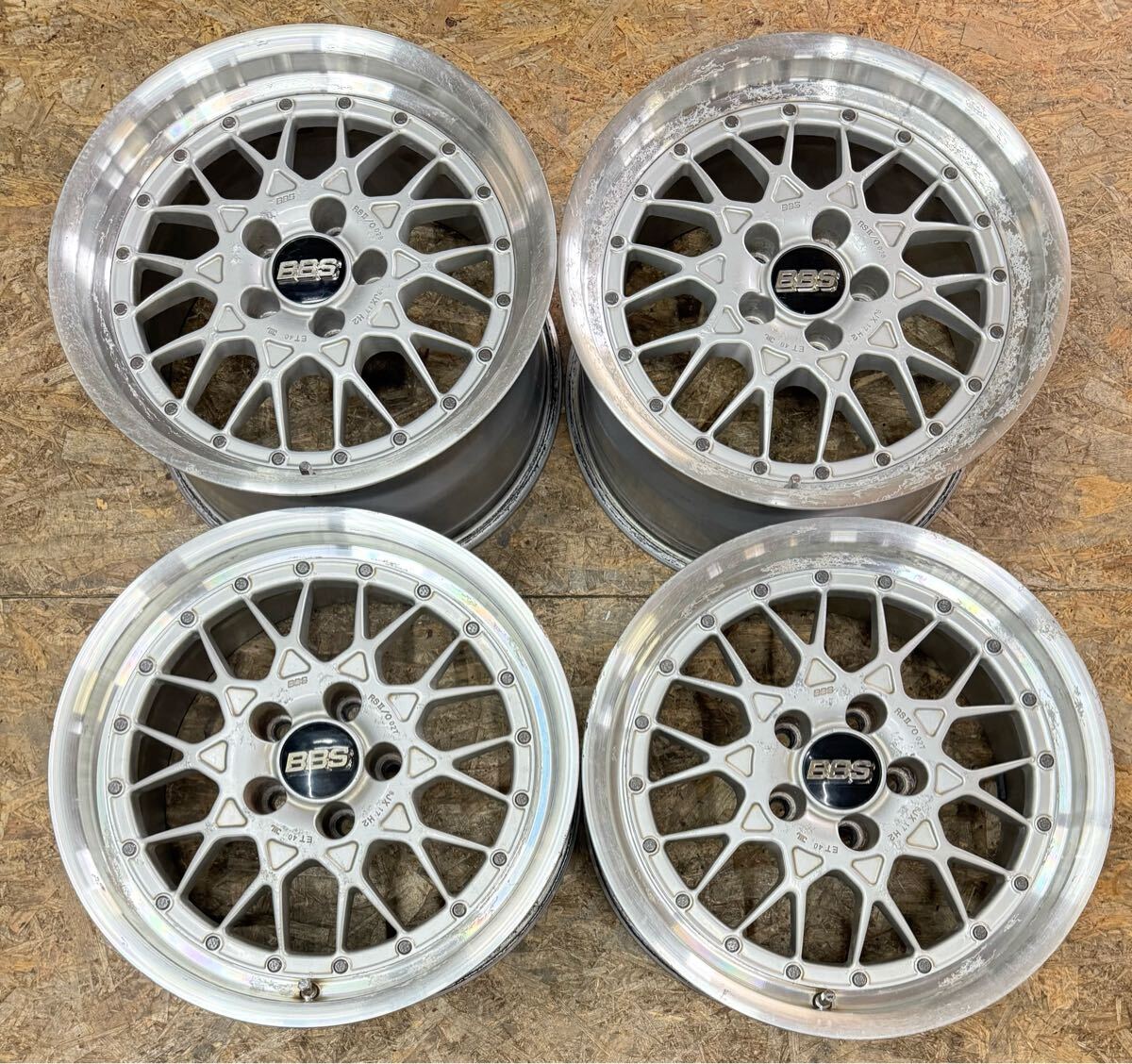 Yahoo!オークション -「bbs rs 17 9j」(ホイール) (タイヤ、ホイール