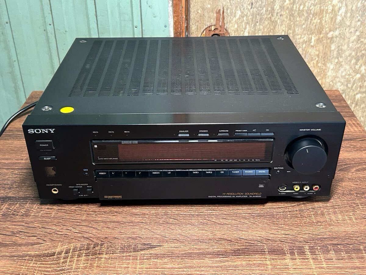 週末値下げ】SONY AVアンプ TA-AV850D 1990 Sony TA-AV850D - YouTube