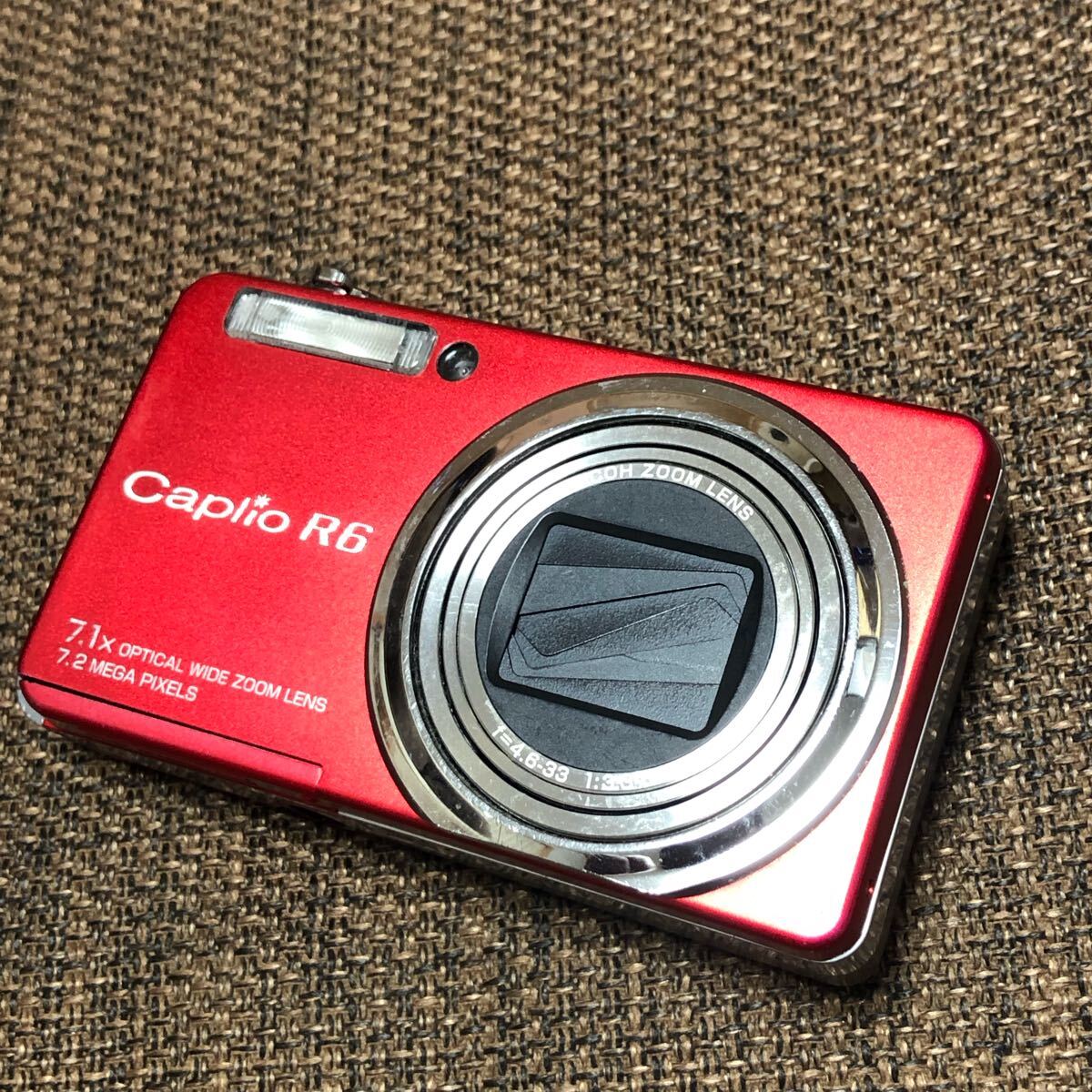 Ricoh Caplio R6 赤 720万画素 【公式通販】
