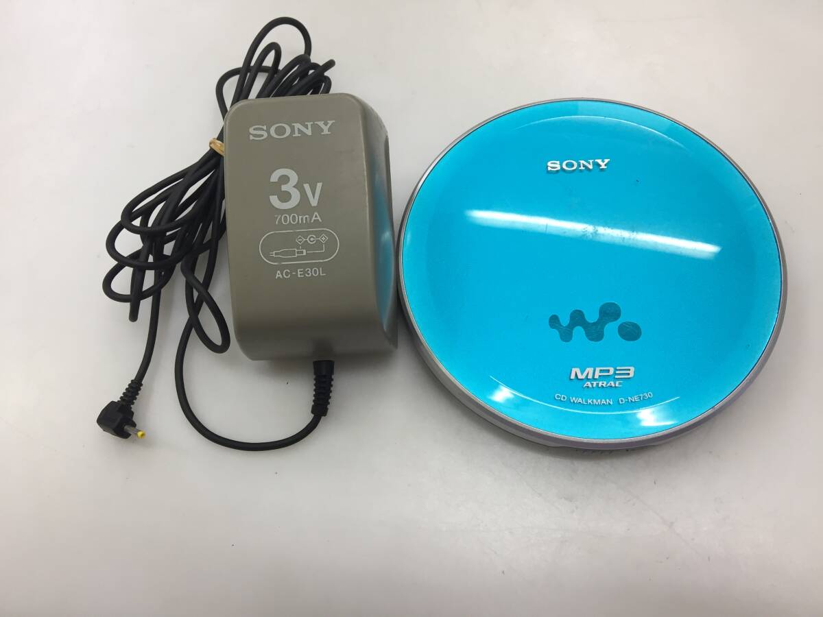 SONY D-NE730 中古動作品 SONY CDウォークマン D-NE730 MP3再生 中古