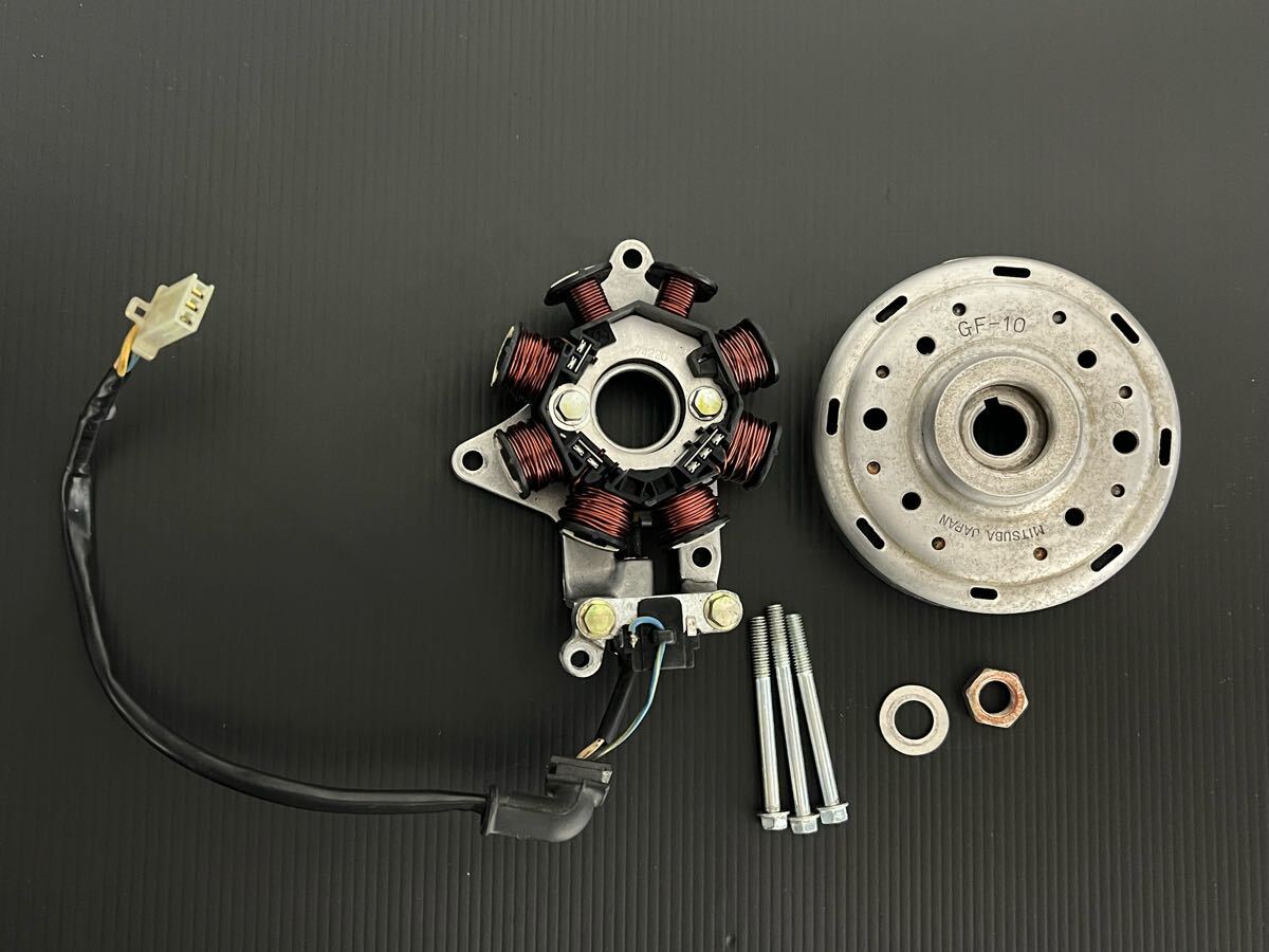 NSR50 NS-1 ジェネレーター フライホイール ボルト付き 実働取り外し