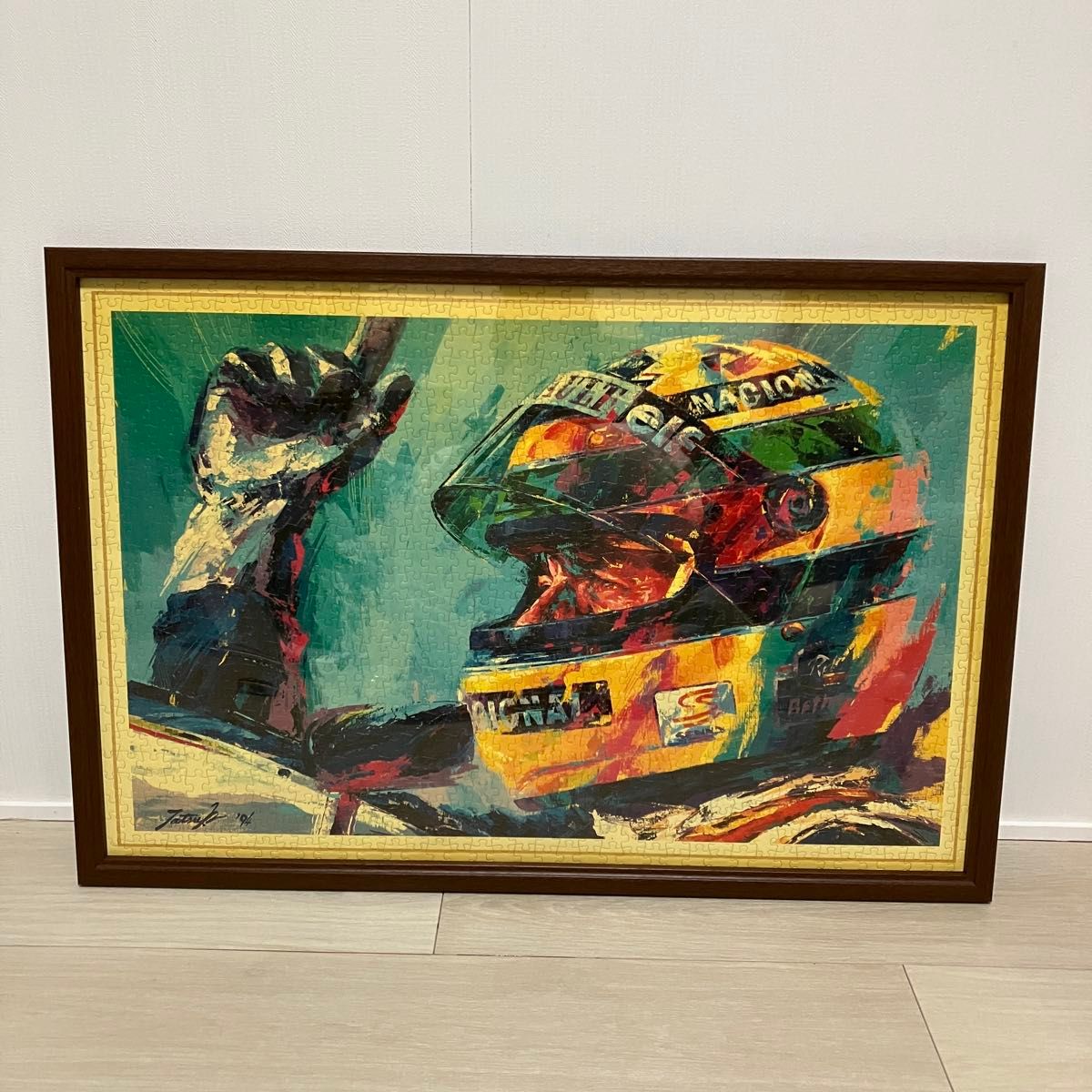 パズル完成品】F1 アイルトン・セナ マクラーレン 1991年 1000ピース