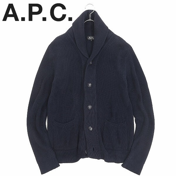 Yahoo!オークション -「a.p.c. ニット カーディガン」の落札相場・落札価格
