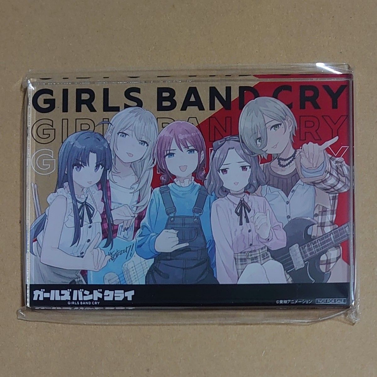ガールズバンドクライ エポスカード 会員特典 アクリルキーホルダー