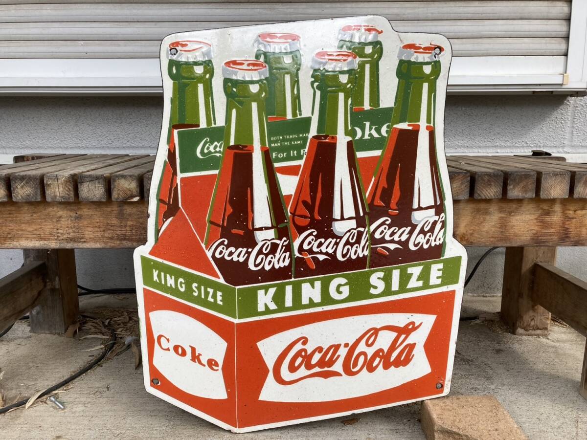 Yahoo!オークション -「コカコーラ 看板 ホーロー」の落札相場・落札価格