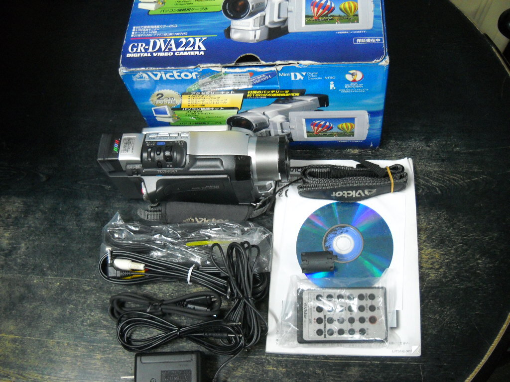 JVC GR-DVA22 デジタルビデオカメラ 本体 JVC GR-DVA22 デジタルビデオ